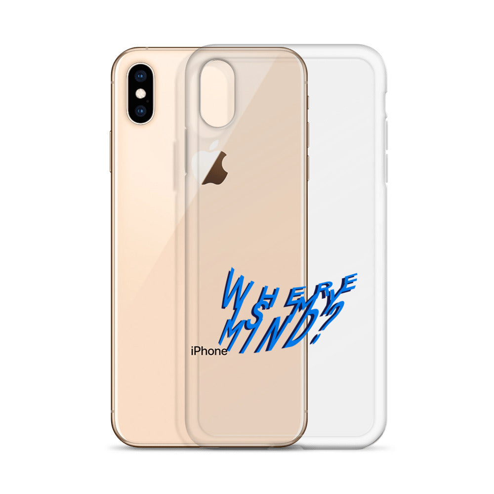 "WHERE IS MY MIND?" Wavy Text iPhone Case