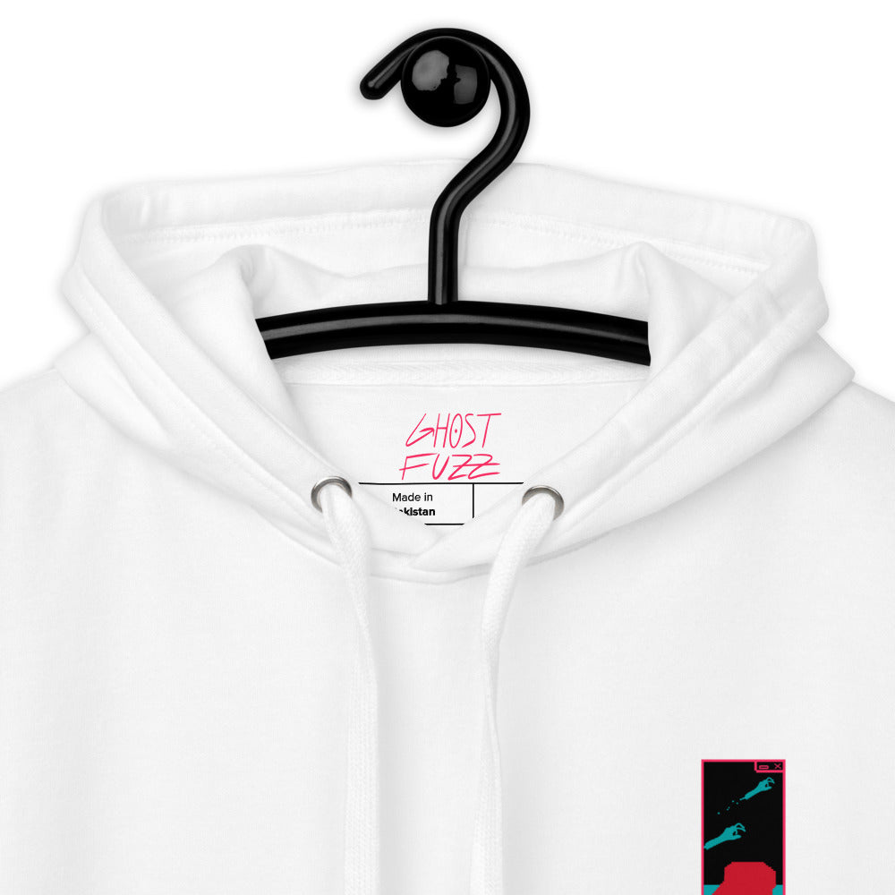 "IF FOUND CALL NO ONE" Hoodie (White)