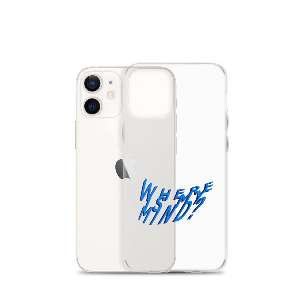 "WHERE IS MY MIND?" Wavy Text iPhone Case