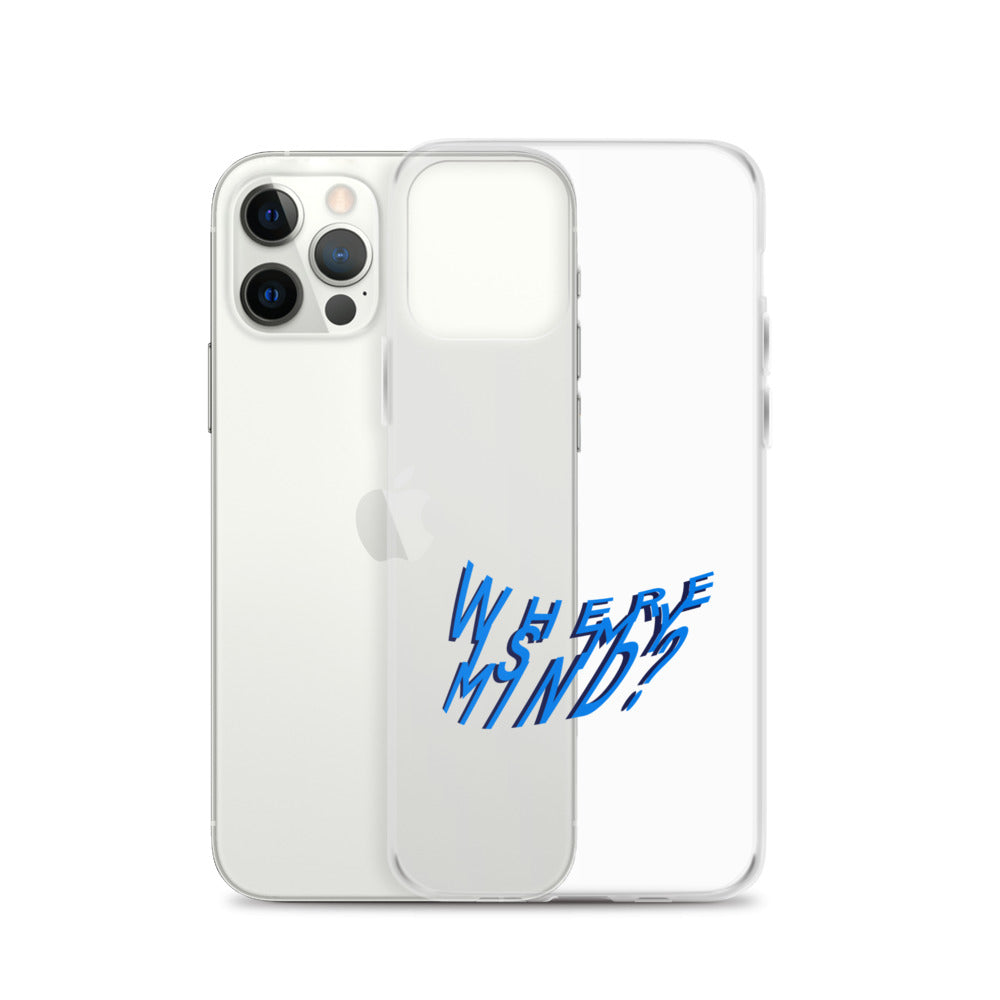 "WHERE IS MY MIND?" Wavy Text iPhone Case