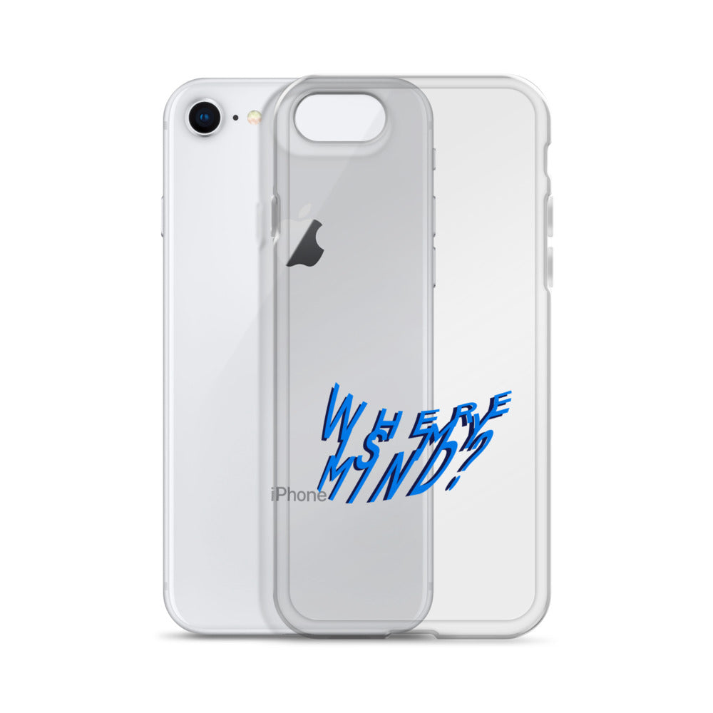 "WHERE IS MY MIND?" Wavy Text iPhone Case