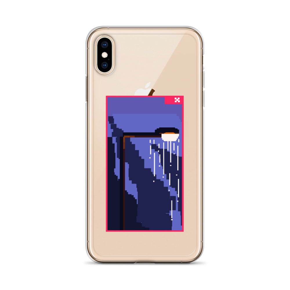 "SOMEONE TURNED THE SUN OFF" Pixel Logo iPhone Case