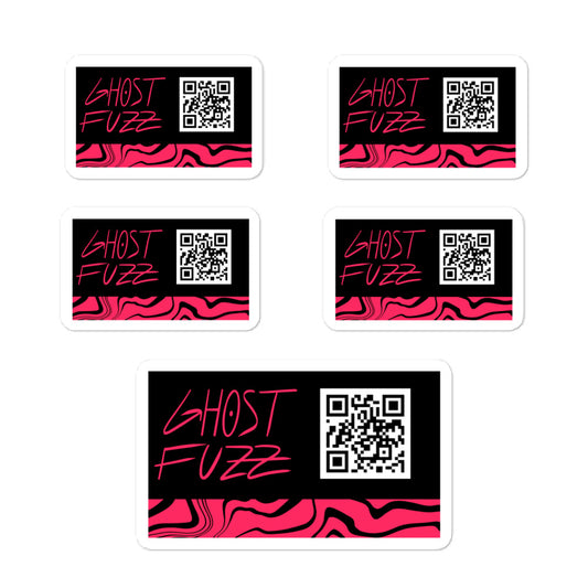 'GHOSTFUZZ" Code Stickers