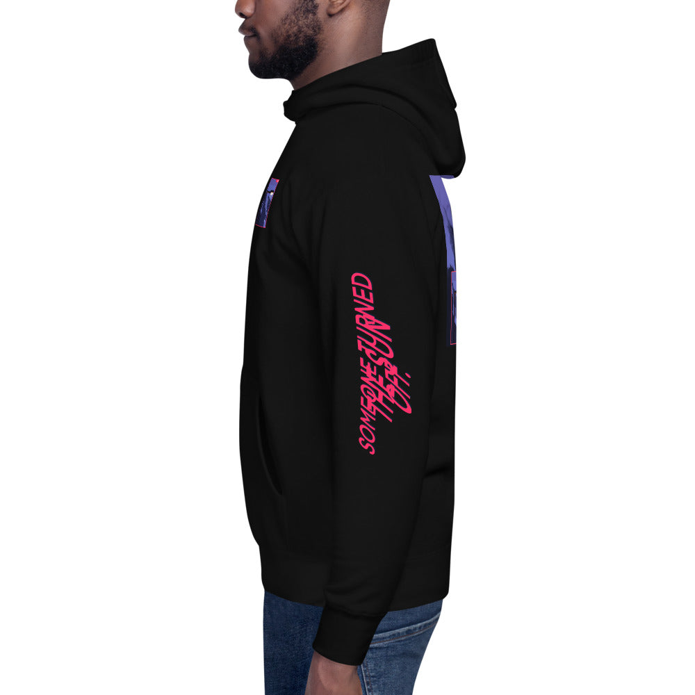 "SOMEONE TURNED THE SUN OFF" Hoodie (Black)