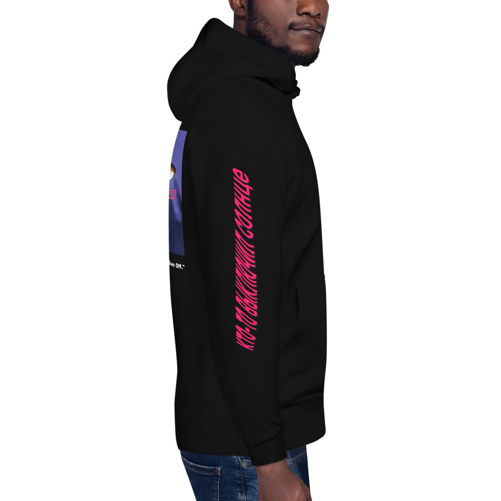 "SOMEONE TURNED THE SUN OFF" Hoodie (Black)