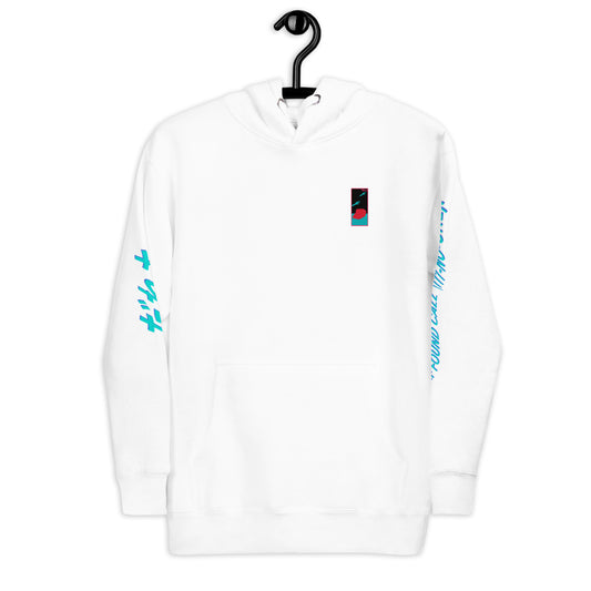 "IF FOUND CALL NO ONE" Hoodie (White)